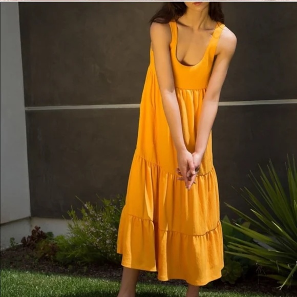 Free People • Electric Pink Beach Reel Love Midi Dress • Size XS - Picture 3 of 9